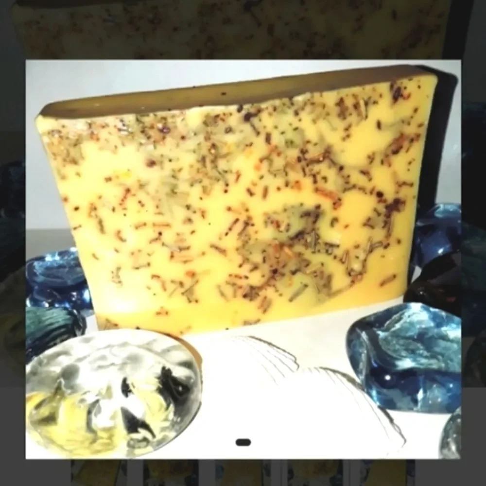 Hand crafted ROSEMARY CITRUS SOAP BAR